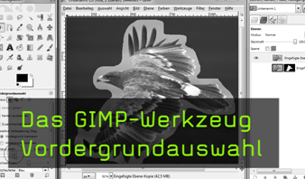 GIMP, Freistellen, Werkzeug, Tutorial, Vordergrund, Hintergrund, Auswahl GIMP, Freistellen, Werkzeug, Tutorial, Vordergrund, Hintergrund, Auswahl