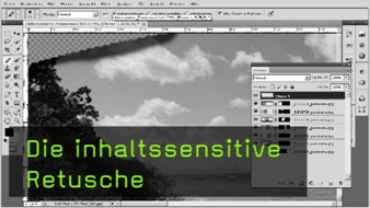 Inhalssensitive Retusche, Bereichsreparaturwerkzeug, Photoshop Inhalssensitive Retusche, Bereichsreparaturwerkzeug, Photoshop