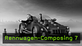Bild-Composing, CGI, Cinema 4D, Boole, Symmetrie-Objekt