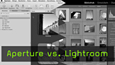 Apple Aperture 3, Adobe Lightroom, Vergleich