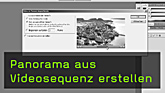 Panoramafotografie, Videografie, Merge-Funktion