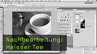 Dampf in Photoshop erzeugen Dampf in Photoshop erzeugen