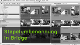 Stapelumbenennung in Bridge Stapelumbenennung in Bridge