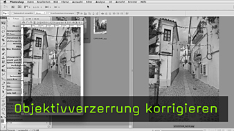 Objektivverzerrung entfernen Objektivverzerrung entfernen