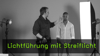 Lichtführung mit Streiflicht