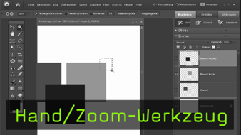 Photoshop Elements Hand-Zoom-Werkzeug Photoshop Elements Hand-Zoom-Werkzeug