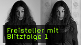 Freistellen Doppelblitztechnik