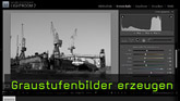 Lightroom Tutorial, Graustufenumwandlung