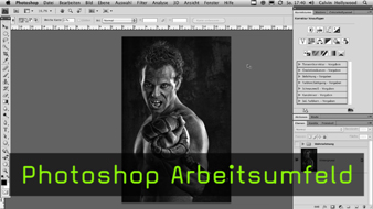 Arbeitsumfeld in Photoshop, Photoshopbasics, Grundlagen, Calvin Hollywood