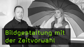 Zeitvorwahl, Blendenautomatik, Hintergrundgestaltung, TV, AV