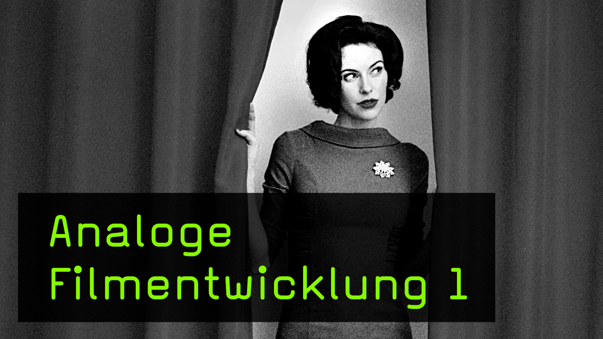 Video Einführung in die Analoge schwarzweiß Entwicklung