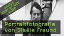 Portraitfotografie, Gisèle Freund, Portrait, arte Portraitfotografie, Gisèle Freund, Portrait, arte