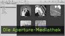 Mediathek, Aperture, Projekte, Alben Mediathek, Aperture, Projekte, Alben