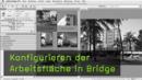 Konfigurieren der Arbeitsfläche in Bridge