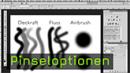 Pinseloptionen