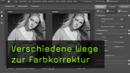 Farbstiche entfernen, Photoshop Elements Tutorial