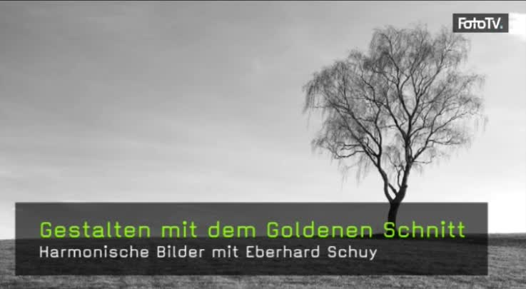 Goldener Schnitt, Goldenes Dreieck, Bildgestaltung