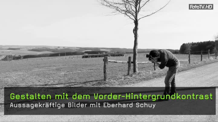 Gestalten mit dem Vorder-Hintergrundkontrast in der Fotografie