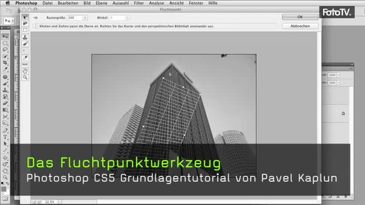 Fluchtpunktwerkzeug