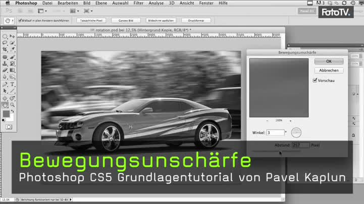 bewegungsunschärfe