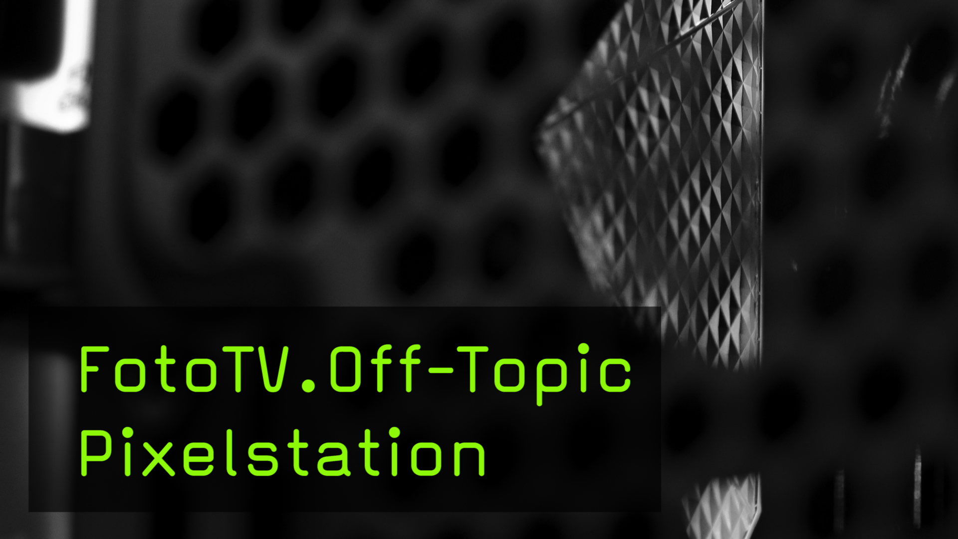 Video: Pixelstation im FotoTV. Alltagstest