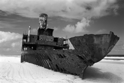 CHERRY VENTURE WRECK, PHOTO W. PROKSCHI