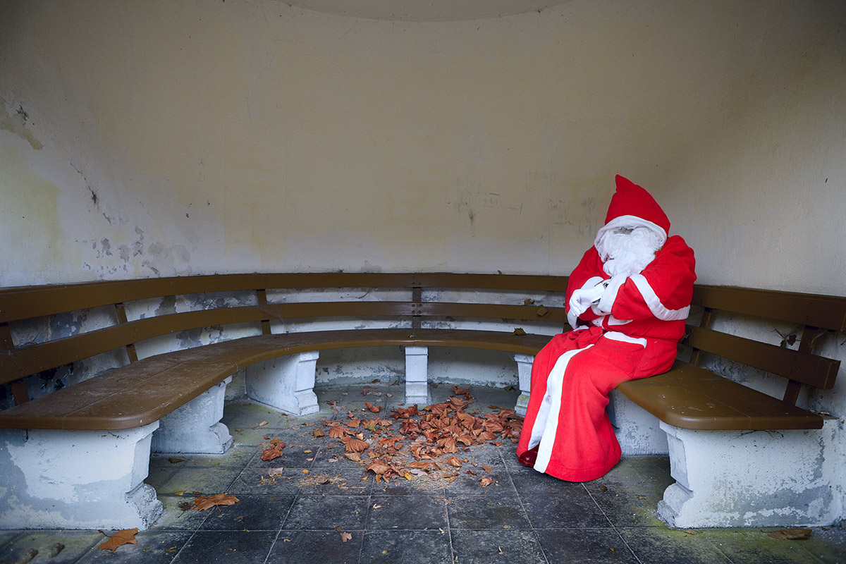 Weihnachtsmann umfärben im Lab-Modus