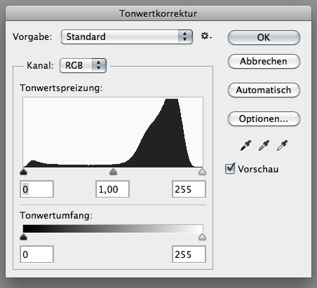 Tonwertkorrektur