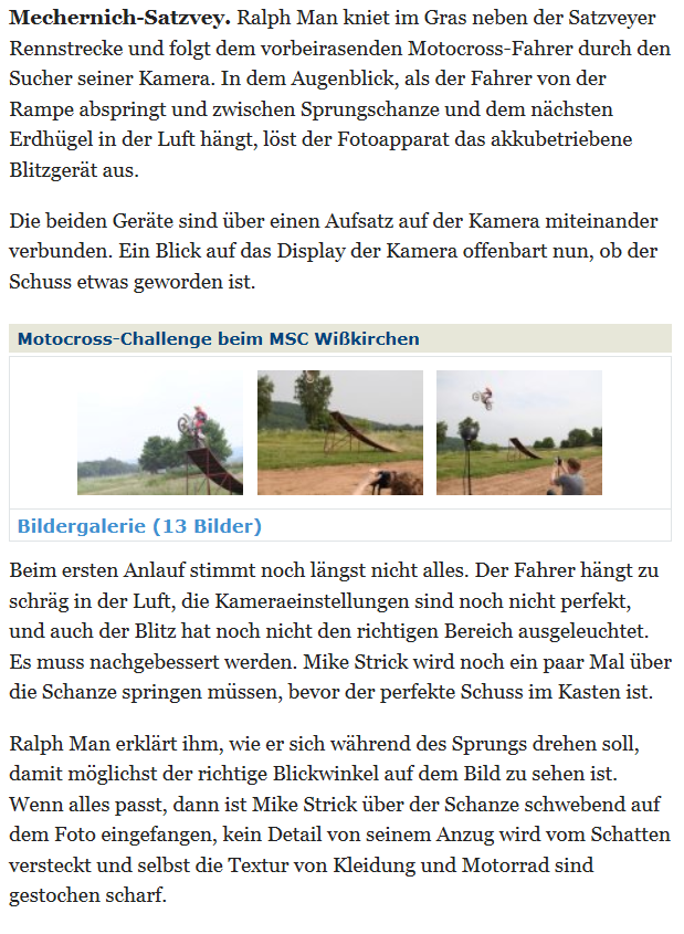 Koelner Stadtanzeiger FotoTV.Challenge 2013
