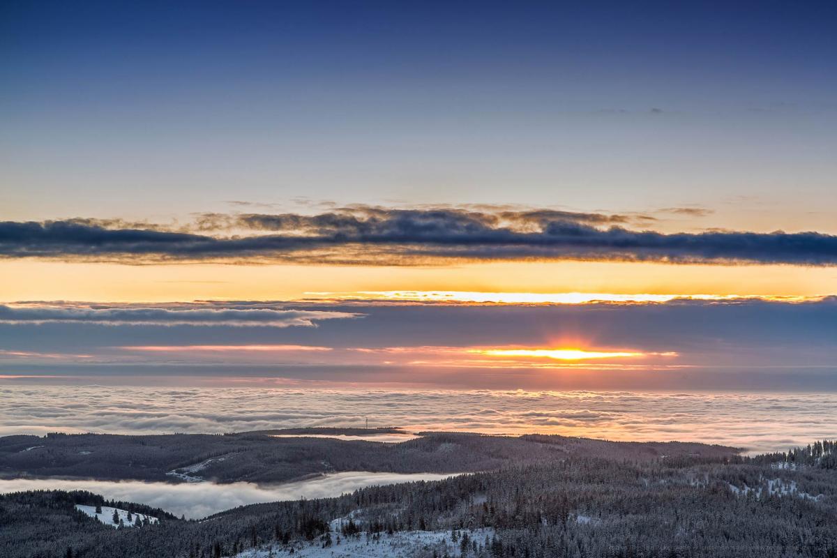 Bildgestaltung Winterlandschaft