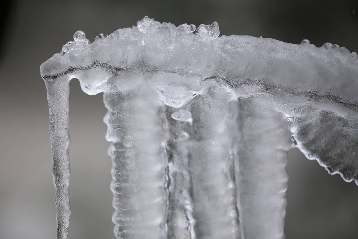 Der korrekte Weißabgleich vermittelt die Kälte des Winters