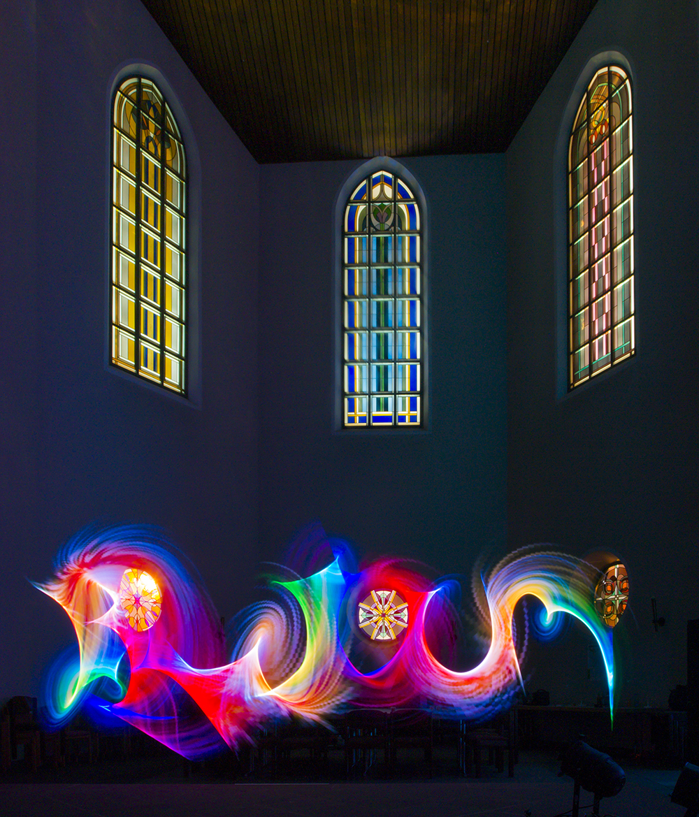 Lightpainting Praxis mit Kamilla Lauter und Jens Ackermann