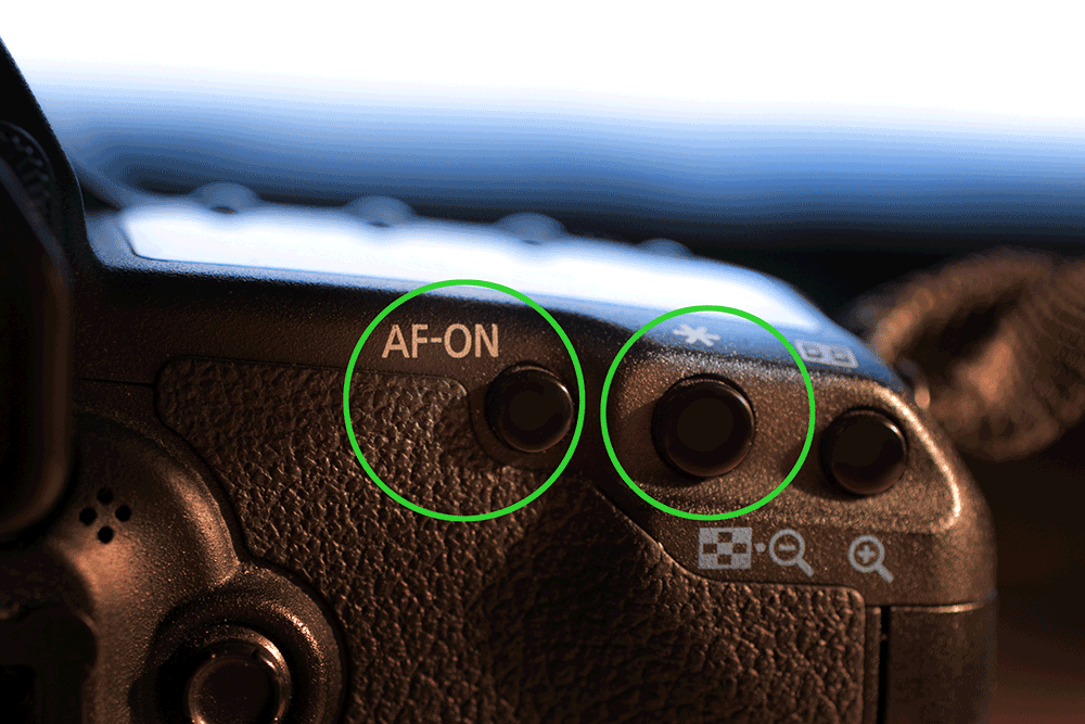 Back-button Focus bei Canon