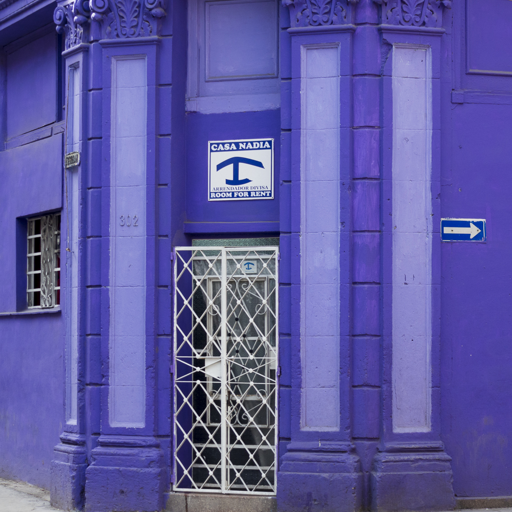 Der blaue Anker - das Zeichen für lizensierte Casas Particulares auf Kuba
