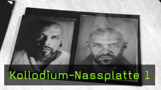 Kollodium-Nassplatte 1