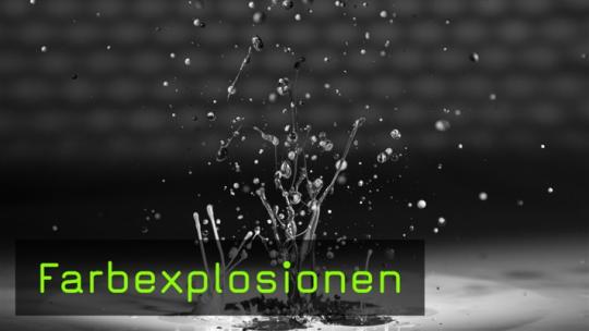 Farbexplosionen, kreatives Fotografieren, FotoTV. Tutorial mit Michael Krone von der fotocommunity