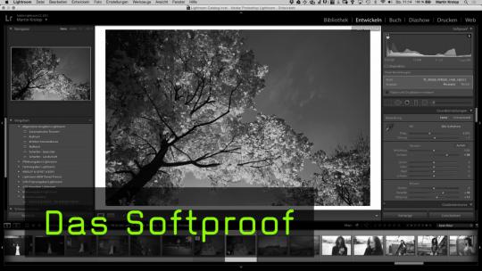 Das Softproof Lightroom CC Tutorial