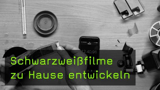 Schwarzweißfilme zu Hause entwickeln