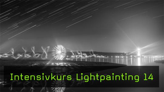 Bildbearbeitung beim Lightpainting