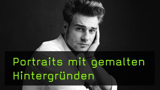 handgemalte Hintergründe