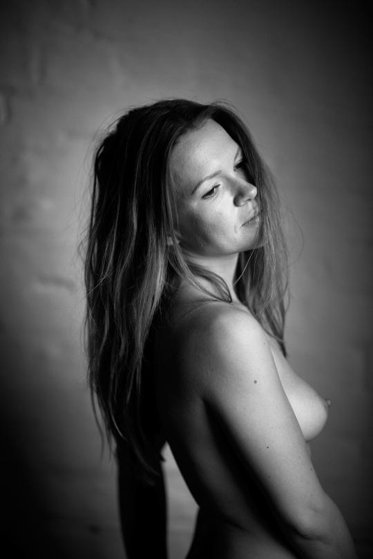 Macht Akte in der Schwarz-Weiß-Fotografie zum Portrait