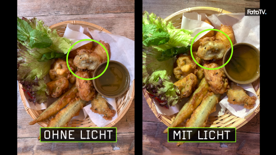Foodfotografie mit dem Handy oder Smartphone
