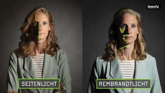 Fotografie mit Licht und Schatten: das Rembrandtlicht Fotografie mit Licht und Schatten: das Rembrandtlicht