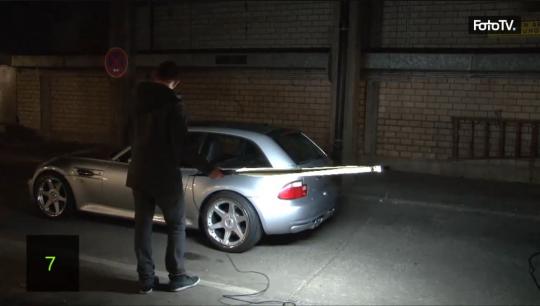 Autofotografie-Ausrüstung – es geht auch günstig