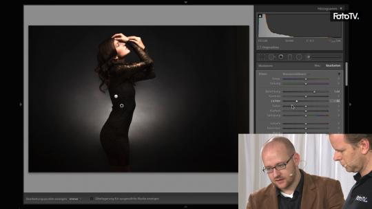 Fotografieren mit Aufsteckblitz: die Bildbearbeitung
