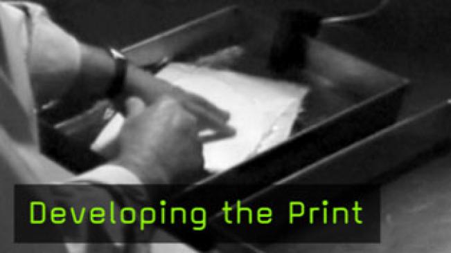 Printentwicklung, Dunkelkammer, Abzüge