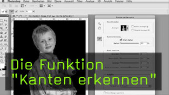 Photoshop CS5, freistellen, Kante erkennen, digitale Bildbearbeitung