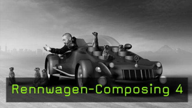 Bild-Composing, CGI, Photoshop, Cinema 4D, Extrude-NURBS