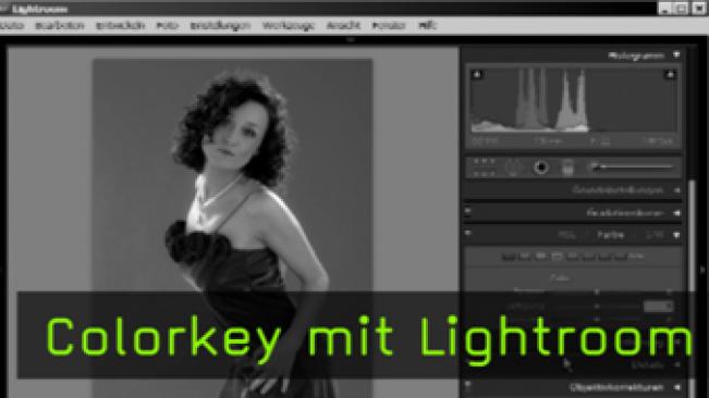 colorkey mit lightroom