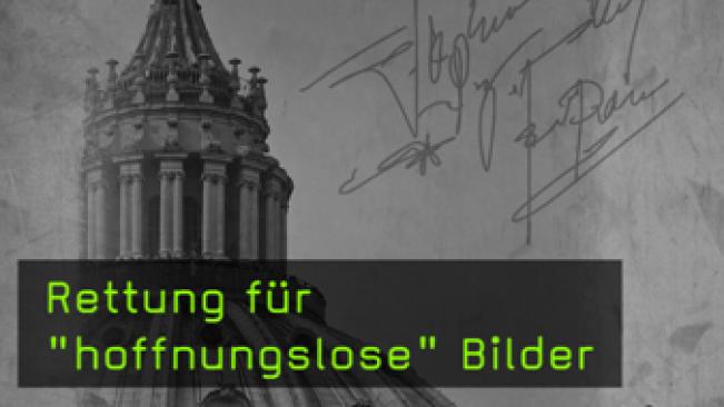 Postkarte, Photoshop, Antiklook, Vintage-Look, Urlaubsfotos